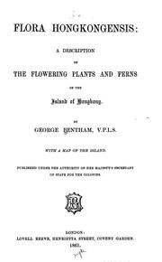Cover of: Flora hongkongensis | Bentham, George