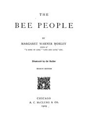 Cover of: The bee people by Margaret Warner Morley