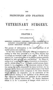 Cover of: The principles and practice of veterinary surgery