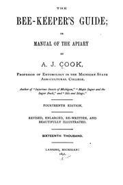 Cover of: The bee-keeper's guide by Albert John Cook