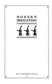 Modern irrigation ... by J. P. Campbell