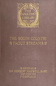 Cover of: The south country trout streams