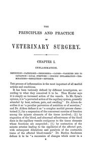 Cover of: The principles and practice of veterinary surgery