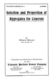 [Pamphlets on concrete construction] by Albert Moyer