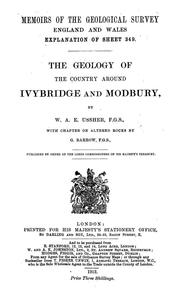 Cover of: The geology of the country around Ivybridge and Modbury