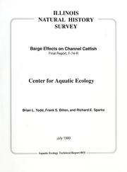 Cover of: Barge effects on channel catfish