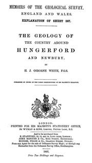 Cover of: The geology of the country around Hungerford and Newbury by Harold J. Osborne White