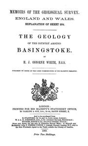 Cover of: The geology of the country around Basingstoke