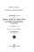 Cover of: Preliminary note on the subsoil water in Lower Egypt and its bearing on the reported deterioration of the cotton crop