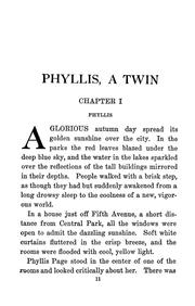 Cover of: Phyllis, a twin