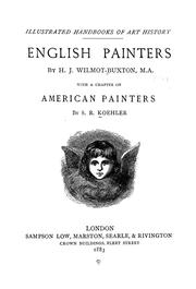 Cover of: English painters: with a chapter on American painters, by S. R. Koehler