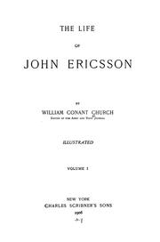 Cover of: The life of John Ericsson