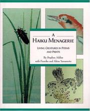 Cover of: Haiku Menagerie by Stephen Addiss, Fumiko and Akira Yamamoto