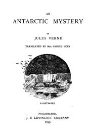 Cover of: An Antarctic mystery by Jules Verne