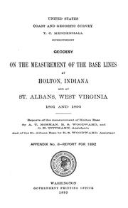 Geodesy by U.S. Coast and Geodetic Survey.