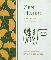 Cover of: Zen haiku: poems and letters of Natsume Soseki
