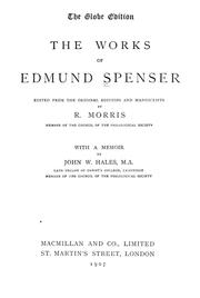 Cover of: Works by Edmund Spenser