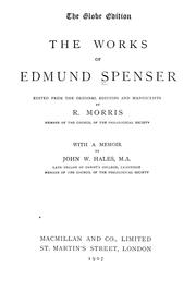 Cover of: Works by Edmund Spenser, Edmund Spenser