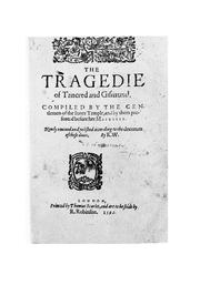 Cover of: The tragedy of Tancred and Gismund