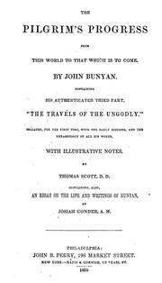 Cover of: Pilgrim's progress from this world to that which is to come. by John Bunyan