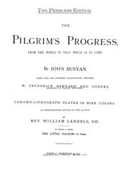 Cover of: The pilgrim's progress, from this world to that which is to come. by John Bunyan
