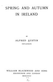 Cover of: Spring and autumn in Ireland