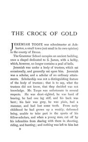 Cover of: The crock of gold.