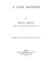 Cover of: A lost mother