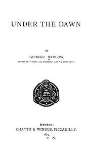 Cover of: Under the dawn.