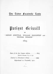 Cover of: Patient Grissill