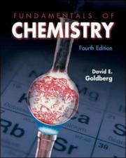 Cover of: Fundamentals of chemistry by Goldberg, David E.