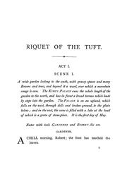 Cover of: Riquet of the tuft: a love drama