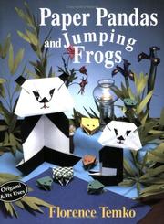 Cover of: Paper pandas and jumping frogs | Florence Temko