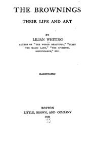 Cover of: The Brownings by Lilian Whiting