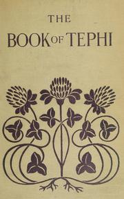 Cover of: The book of Tephi by John A. Goodchild