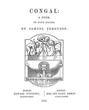 Cover of: Congal, a poem in five books