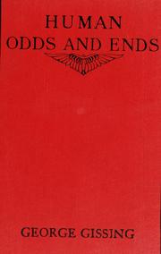 Cover of: Human odds and ends