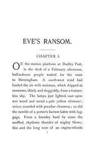 Cover of: Eve's ransom