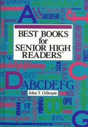 Cover of: Best books for senior high readers by John Thomas Gillespie