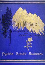 Cover of: Life Mosaic: The ministry of song, and Under the surface