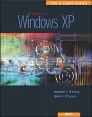 Cover of: The O'Leary Series: Windows XP- Brief