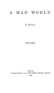 Cover of: A mad world by Ouida