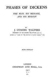 Cover of: Phases of Dickens by John Cuming Walters