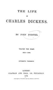 Cover of: The life of Charles Dickens