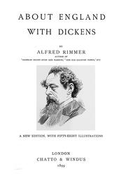 Cover of: About England with Dickens