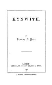 Cover of: Kynwith
