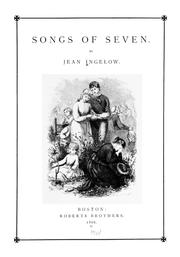 Cover of: Songs of seven