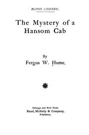 Cover of: The mystery of a hansom cab. by Fergus Hume