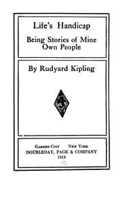 Cover of: Life's handicap by Rudyard Kipling