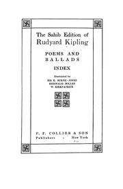 Cover of: Poems and ballads: Index